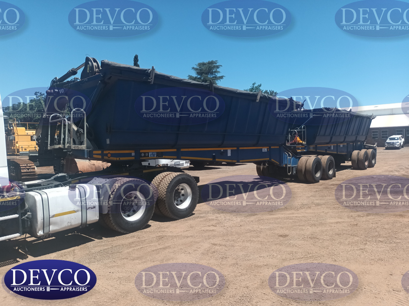 2018 CIMC Side Tipper Link Trailer | Devco Auction