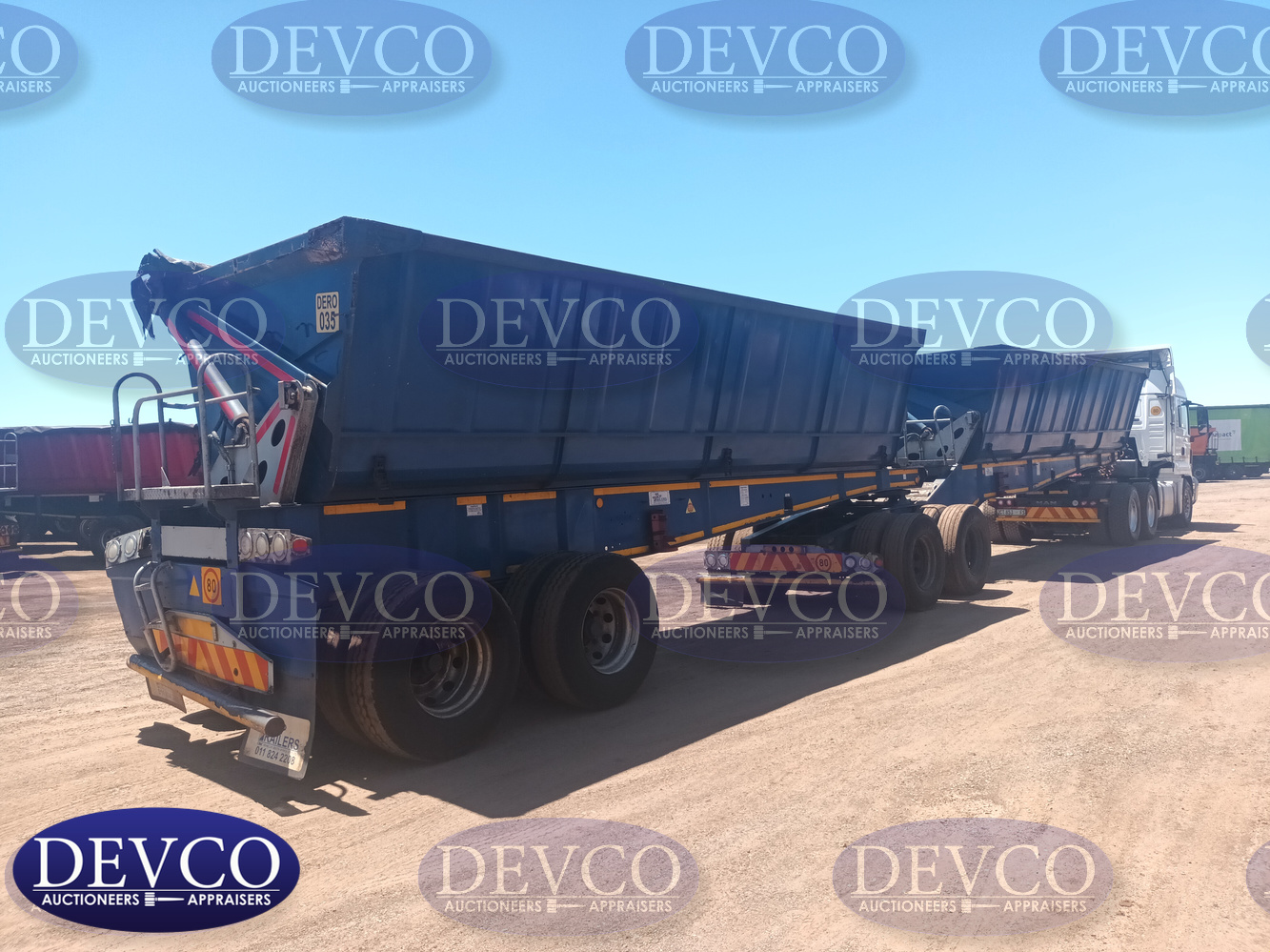 2018 CIMC Side Tipper Link Trailer | Devco Auction