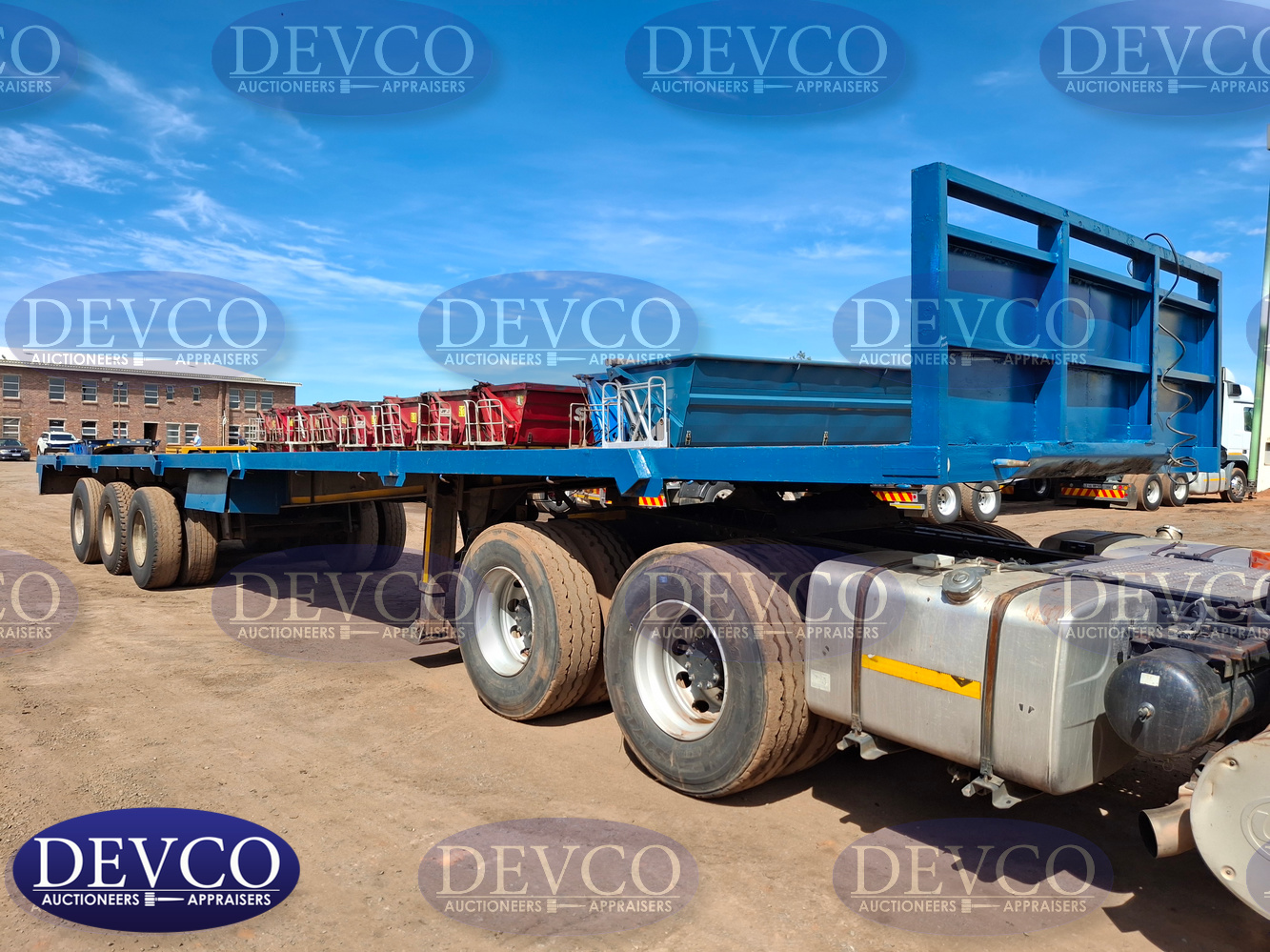 1993 Serco Tri Axle Flatdeck Trailer | Devco Auction