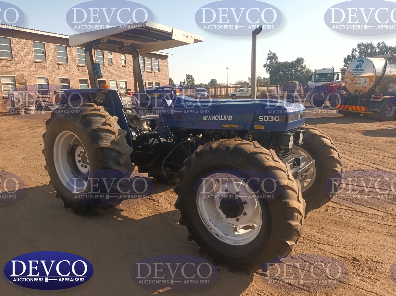 1997 As per Natis New Holland 5030 4x4 Tractor with Rooftop | Devco Auction