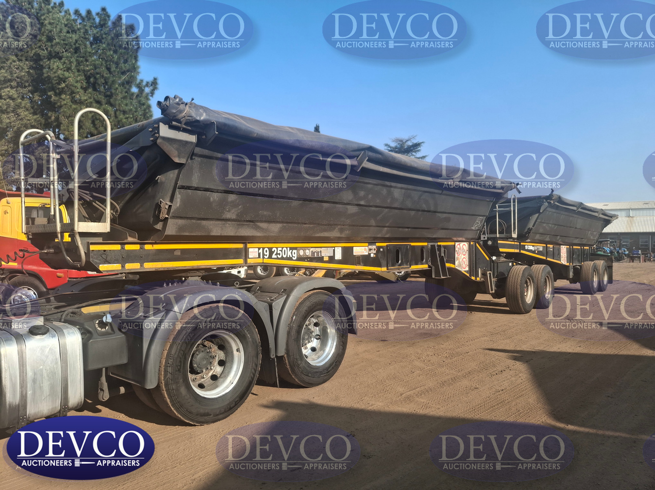 2020 Leader Side Tipper Link Trailer | Devco Auction