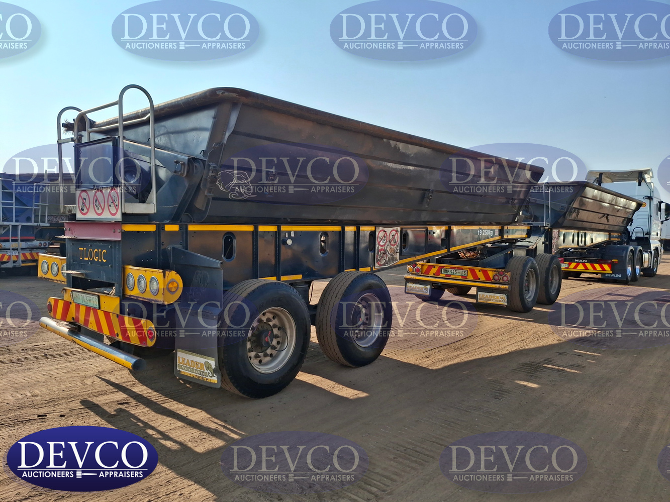2020 Leader Side Tipper Link Trailer | Devco Auction