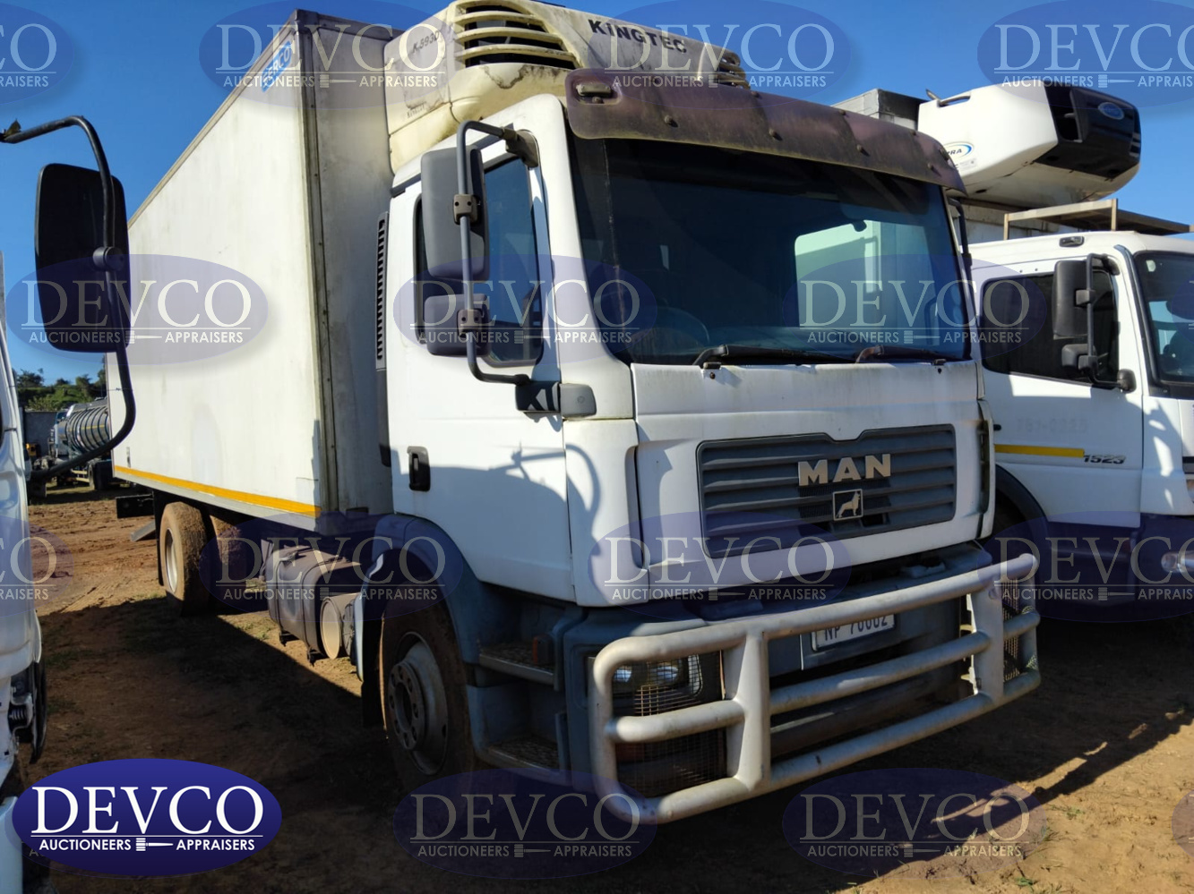 2008 MAN TGM 15-240 Refrigerated Truck | Devco Auction