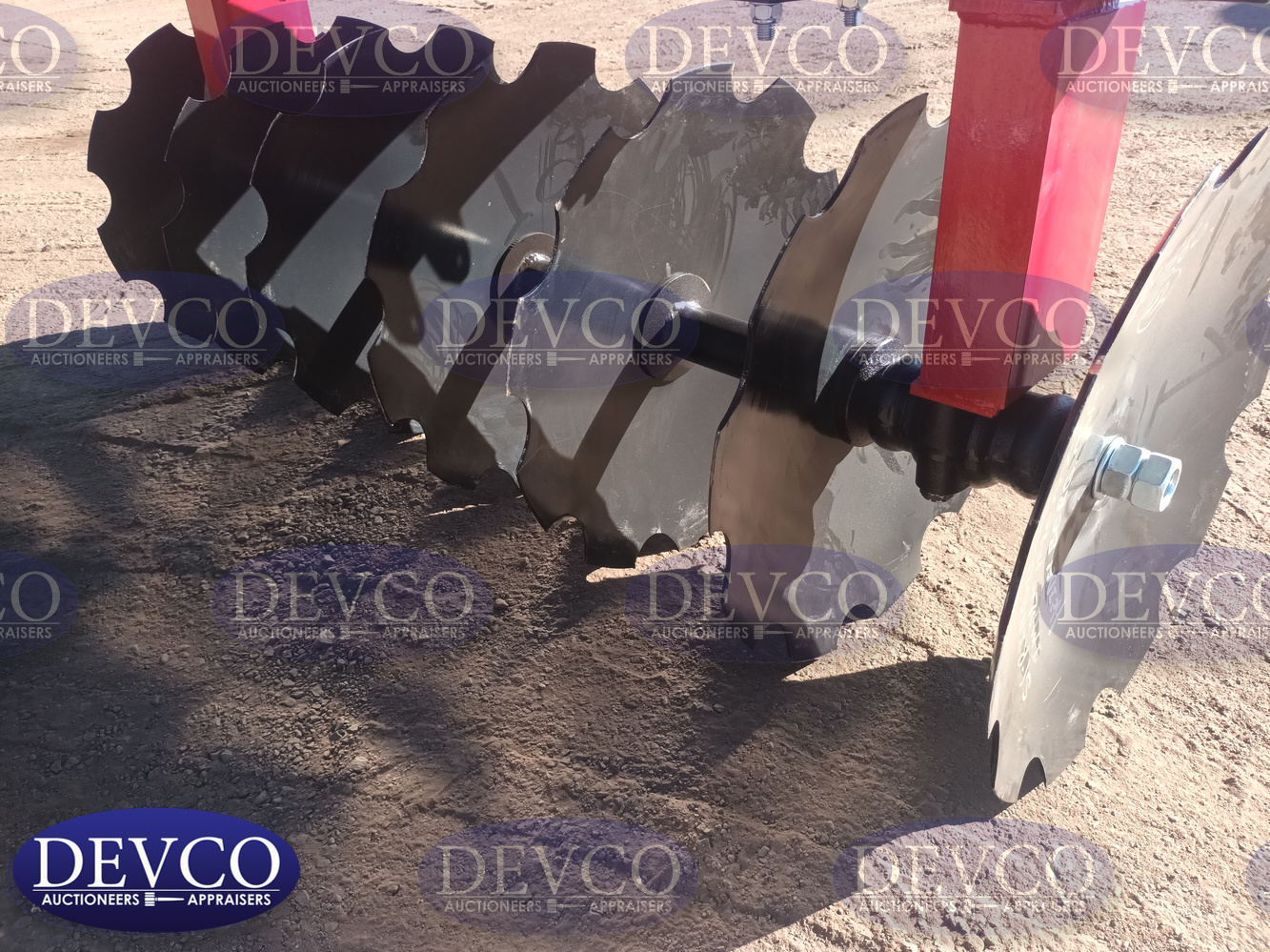 NEW Springbok 14 Disc Harrow Plough | Devco Auction