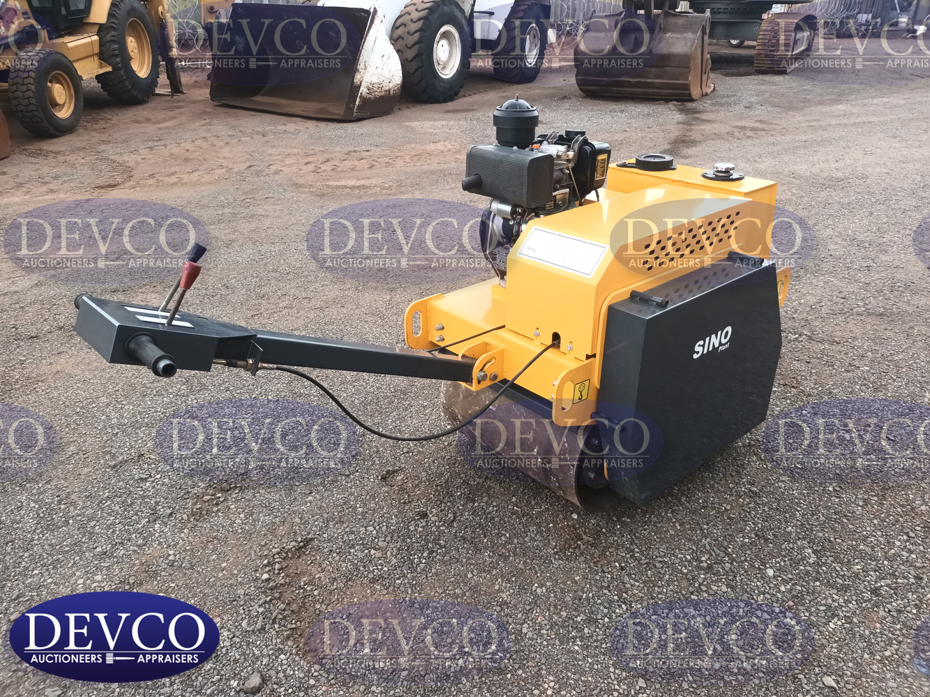 Sino Vibratory Walk Behind Roller (Diesel) | Devco Auction