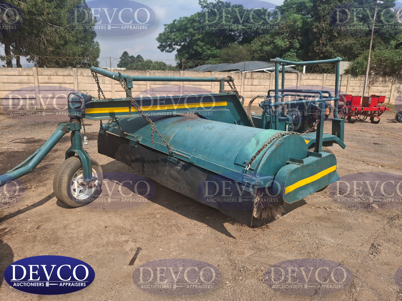 Pull Behind Road Sweeper | Devco Auction