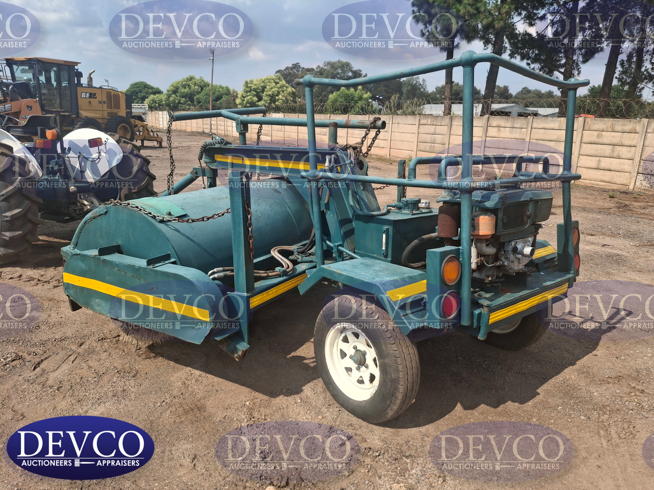 Pull Behind Road Sweeper | Devco Auction
