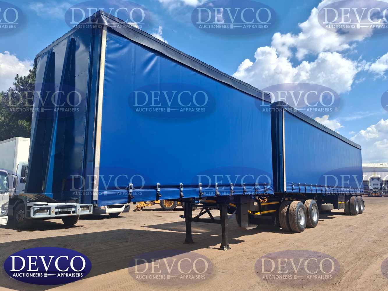 1995 / 2014 TEE / UBT Tautliner Link Trailer | Devco Auction