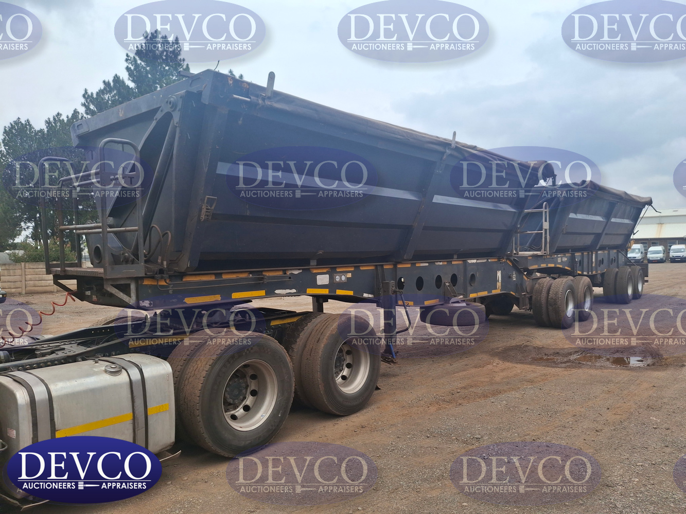 2008 Afrit Side Tipper Link Trailer | Devco Auction