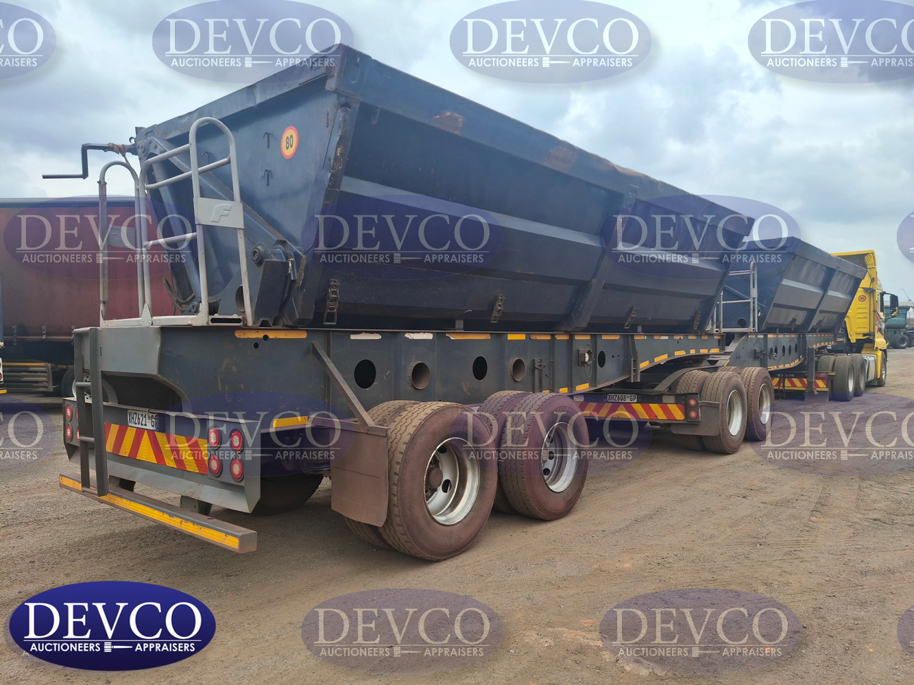 2008 Afrit Side Tipper Link Trailer | Devco Auction