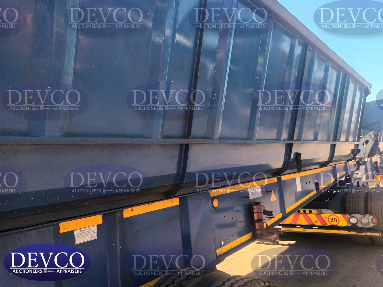2018 CIMC Side Tipper Link Trailer | Devco Auction