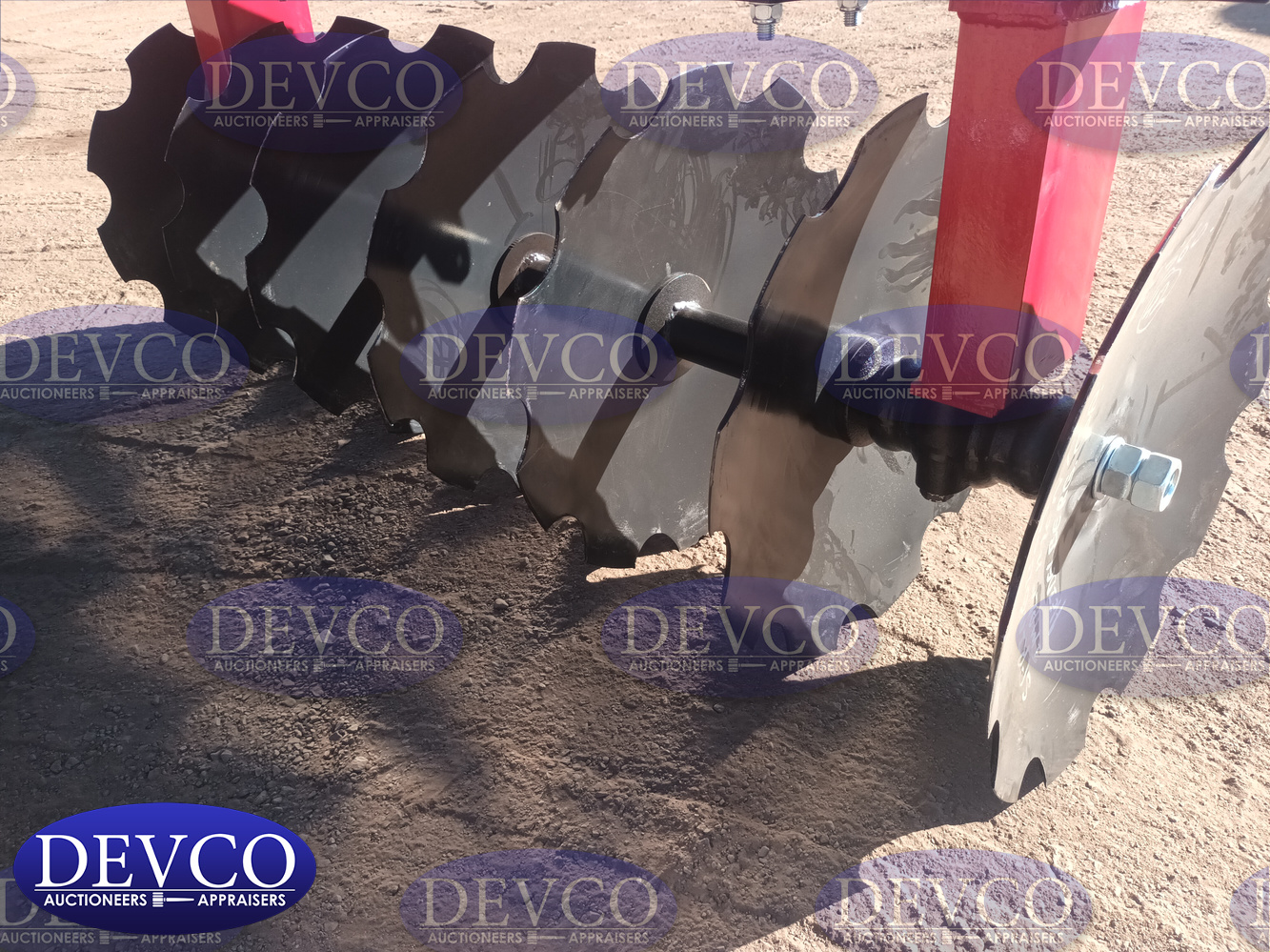 NEW Springbok 14 Disc Harrow Plough | Devco Auction