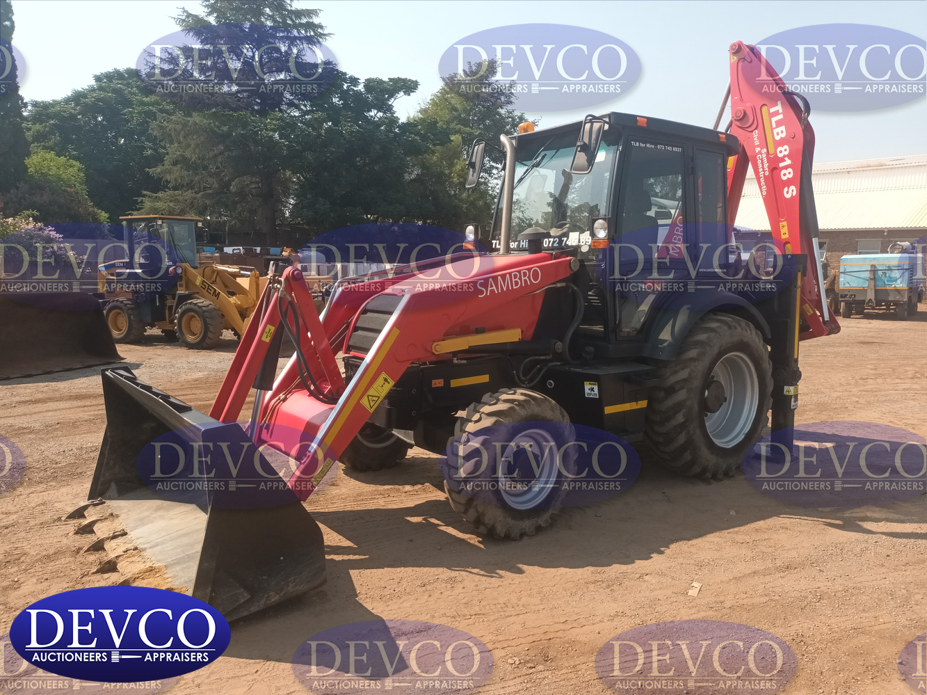 2019 Manufactured / 2024 As per Natis Manitou 818SX-4 4x4 TLB | Devco ...