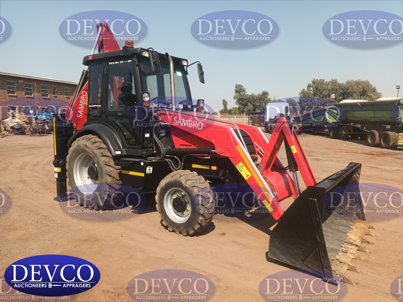 2019 Manufactured / 2024 As per Natis Manitou 818SX-4 4x4 TLB | Devco ...