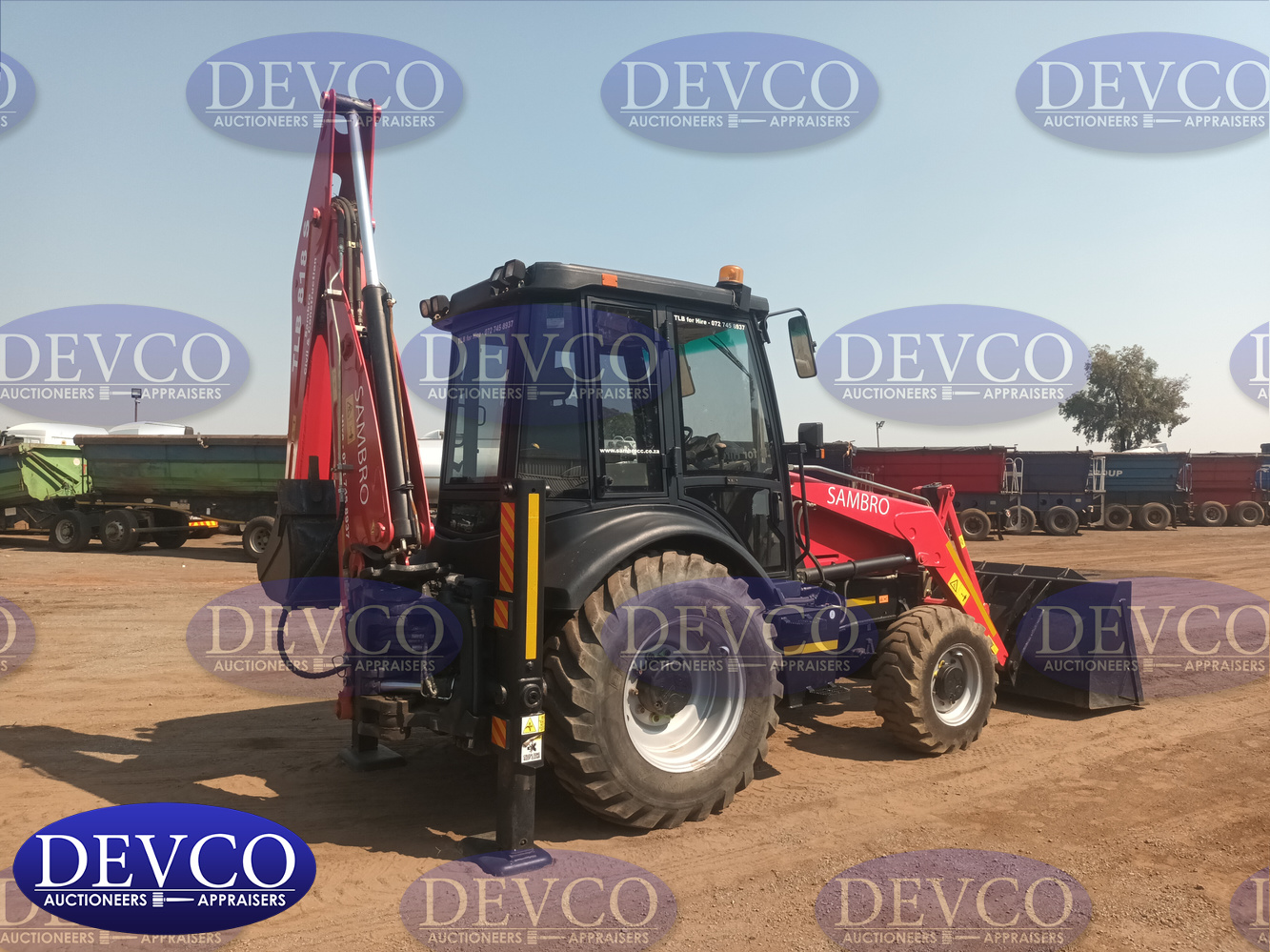 2019 Manufactured / 2024 As per Natis Manitou 818SX-4 4x4 TLB | Devco ...
