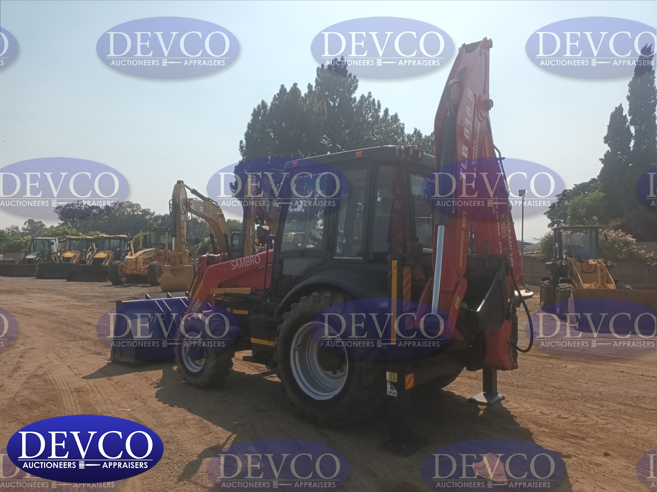 2019 Manufactured / 2024 As per Natis Manitou 818SX-4 4x4 TLB | Devco ...