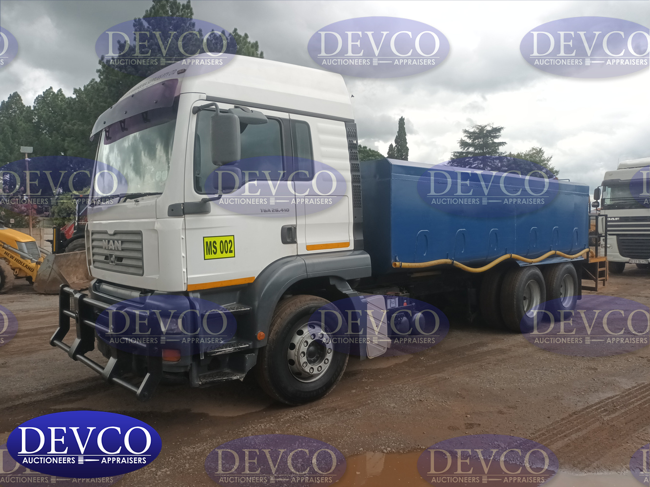 2005 MAN TGA 26.410 6x4 Water Tanker Truck | Devco Auction