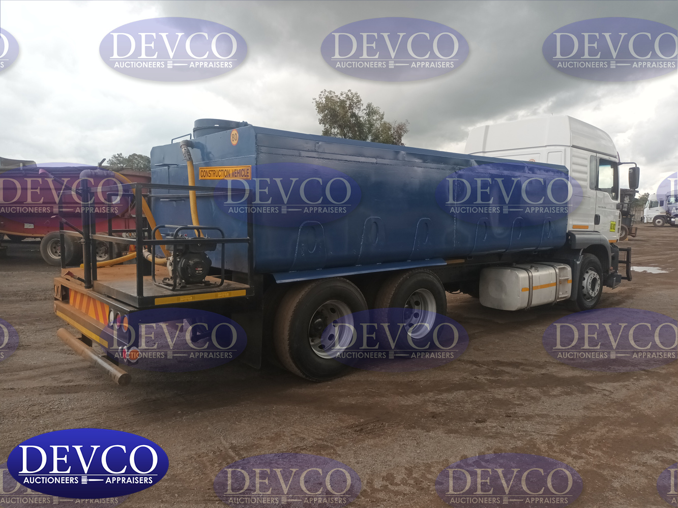 2005 MAN TGA 26.410 6x4 Water Tanker Truck | Devco Auction