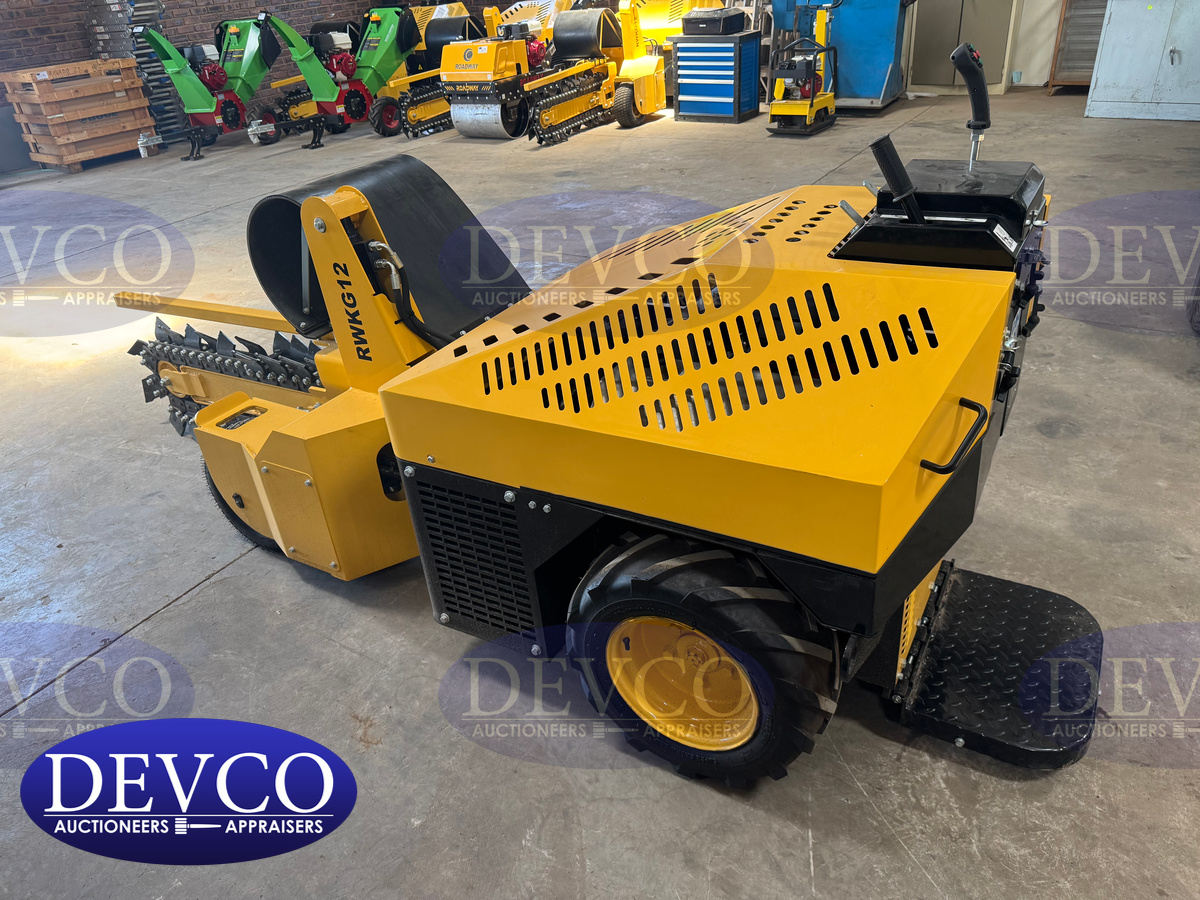 NEW Stand on Trencher (1100mm x 200mm) with Honda GX690 Engine | Devco ...
