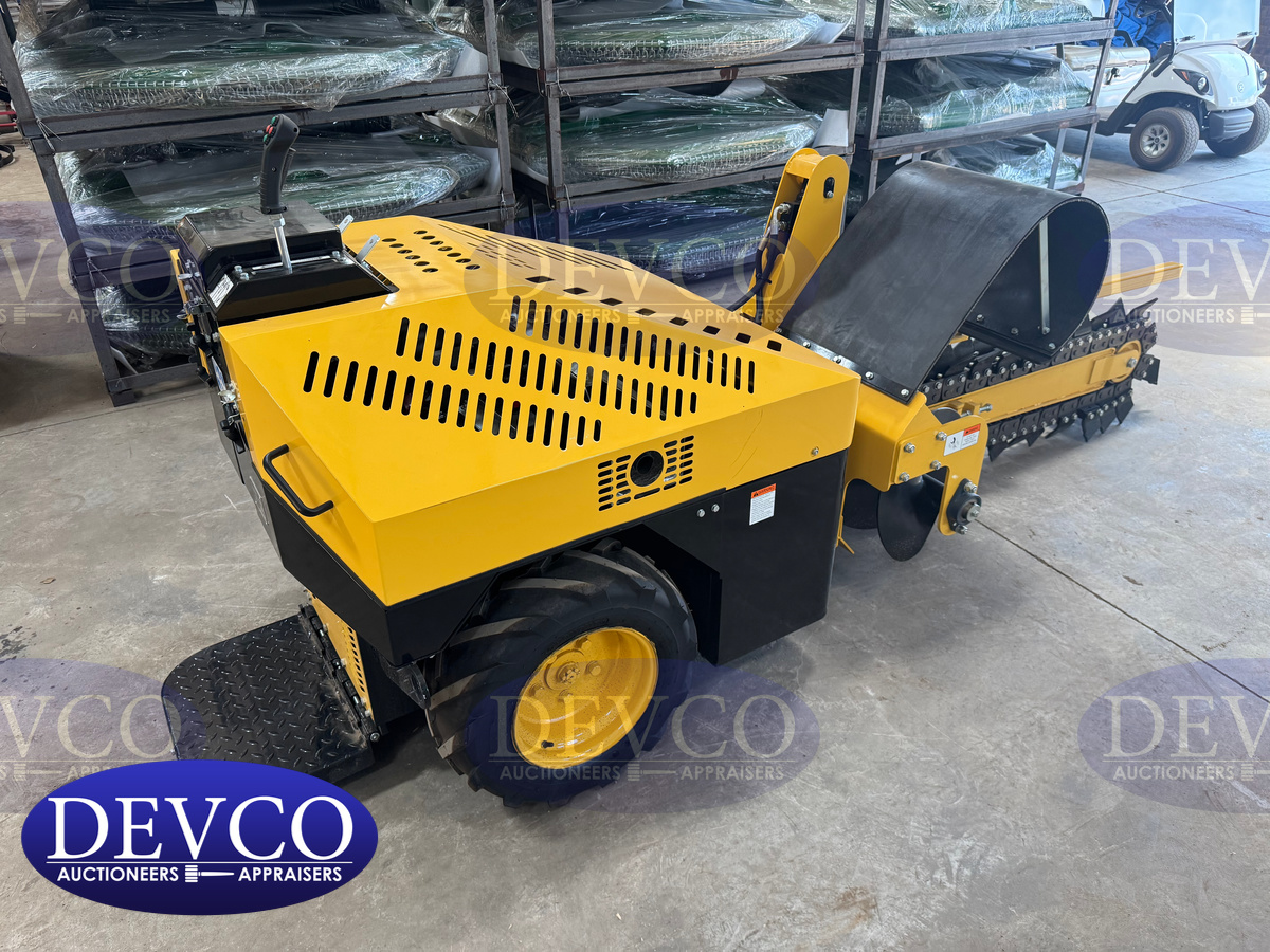 NEW Stand on Trencher (1100mm x 200mm) with Honda GX690 Engine | Devco ...