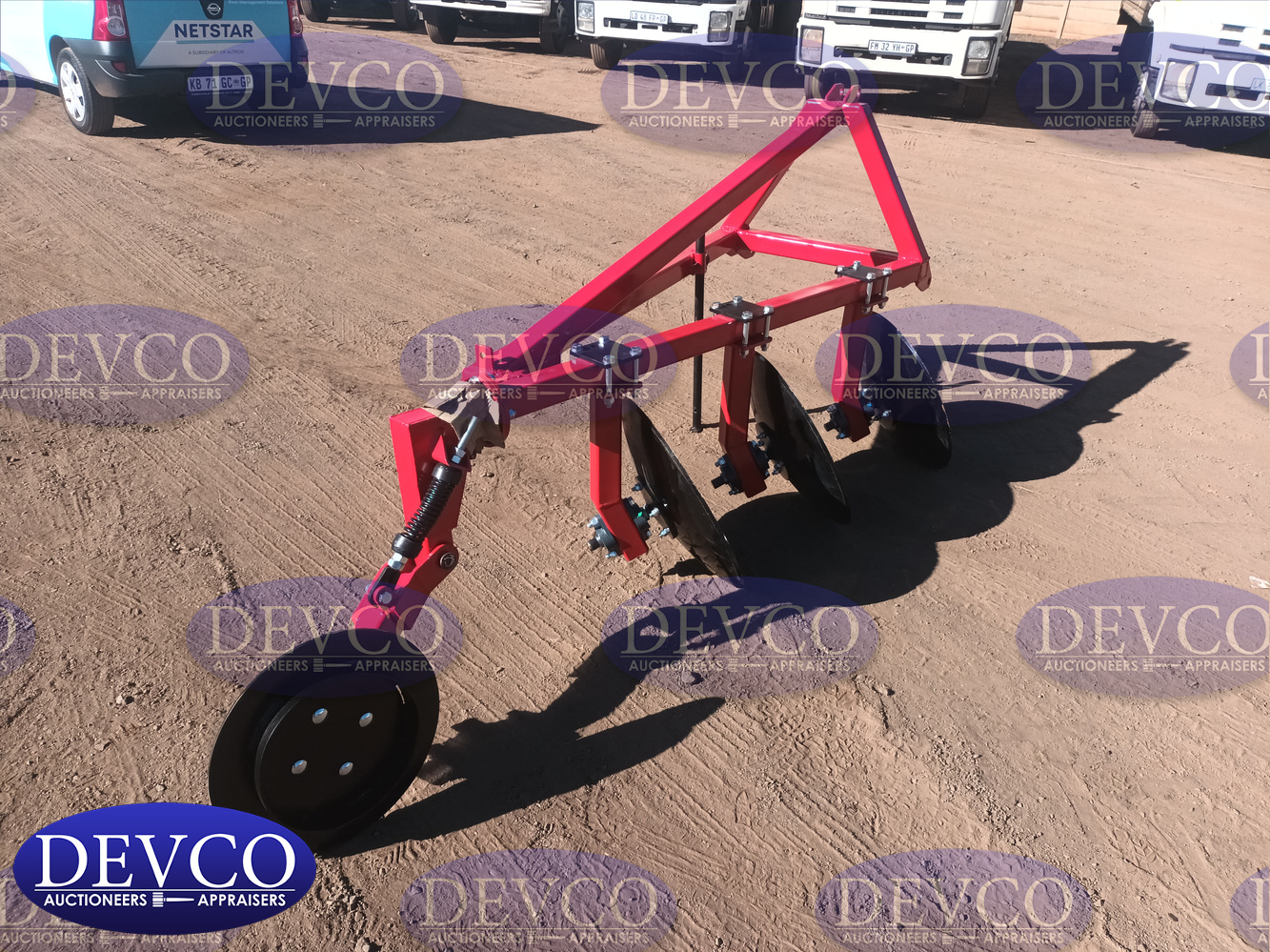 NEW Springbok 3 Disc Plough | Devco Auction