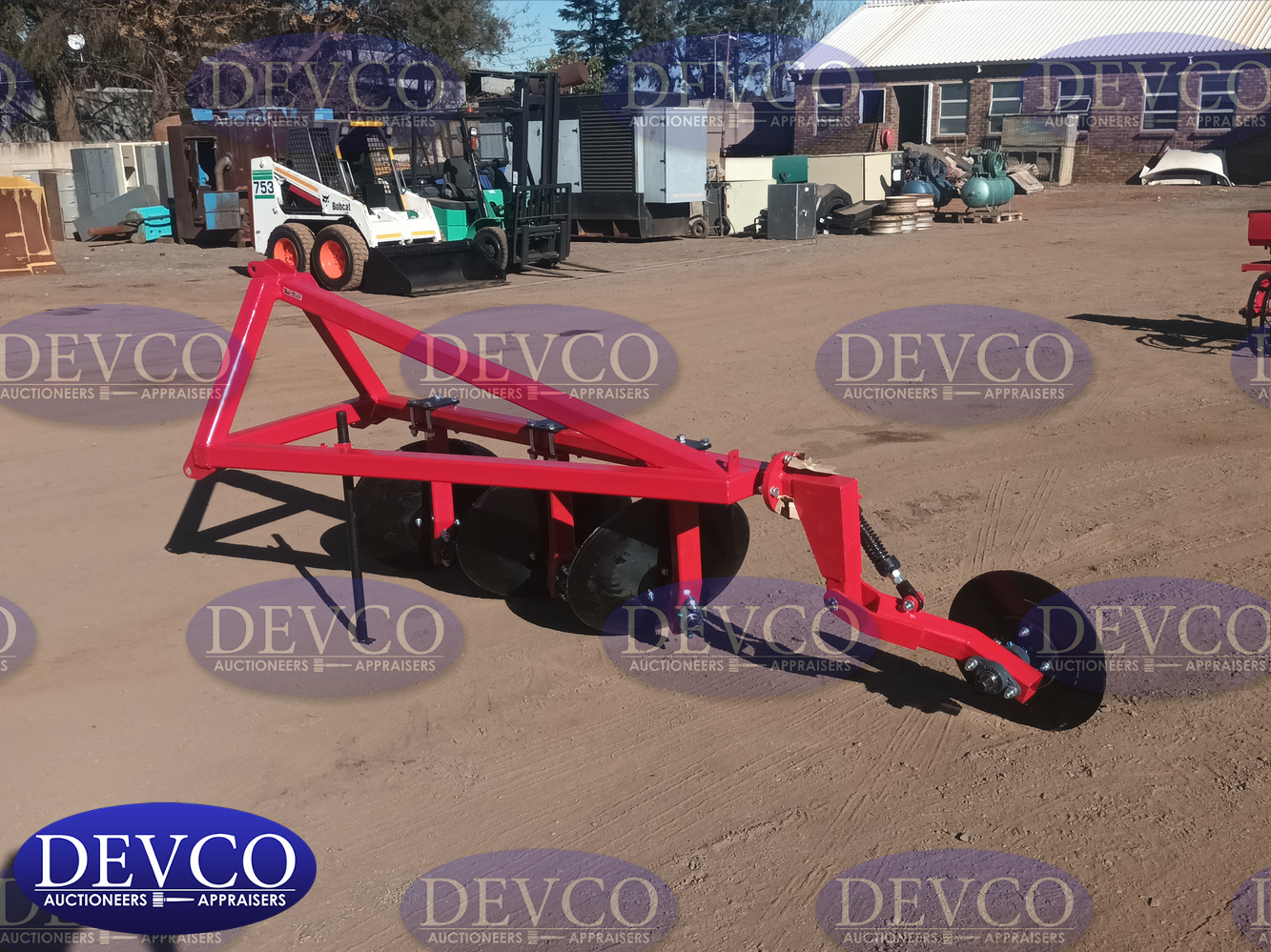 NEW Springbok 3 Disc Plough | Devco Auction